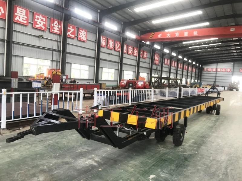 10吨骨架拼搏在线(中国)唯一官方网站 双牵引集装箱用全挂车