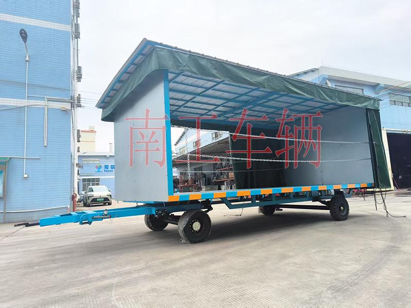5吨雨篷拖车 牵引式雨棚拼搏在线(中国)唯一官方网站